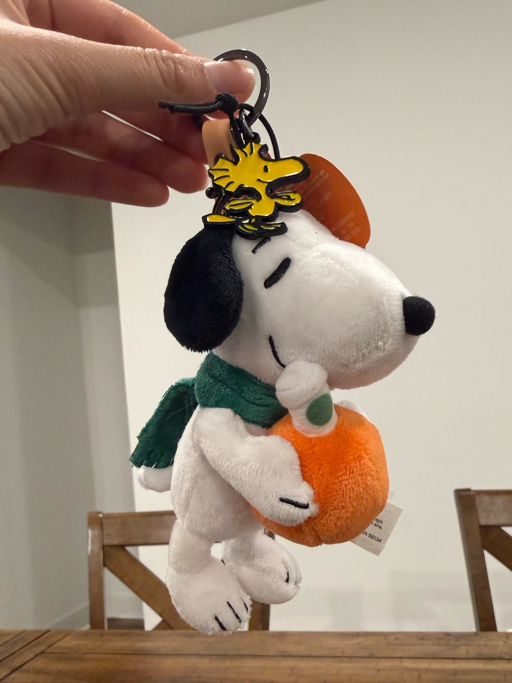 2026 STARBUCKS X PEANUTS SNOOPY BAG CHARM